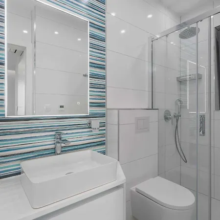 Apartmán Luxury Beachfront Krk With Terrace - With Terrace *