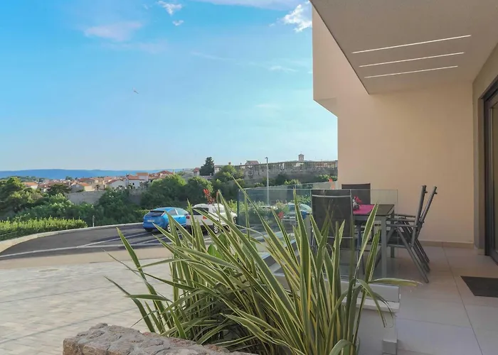 Luxury Beachfront Krk With Terrace - With Terrace